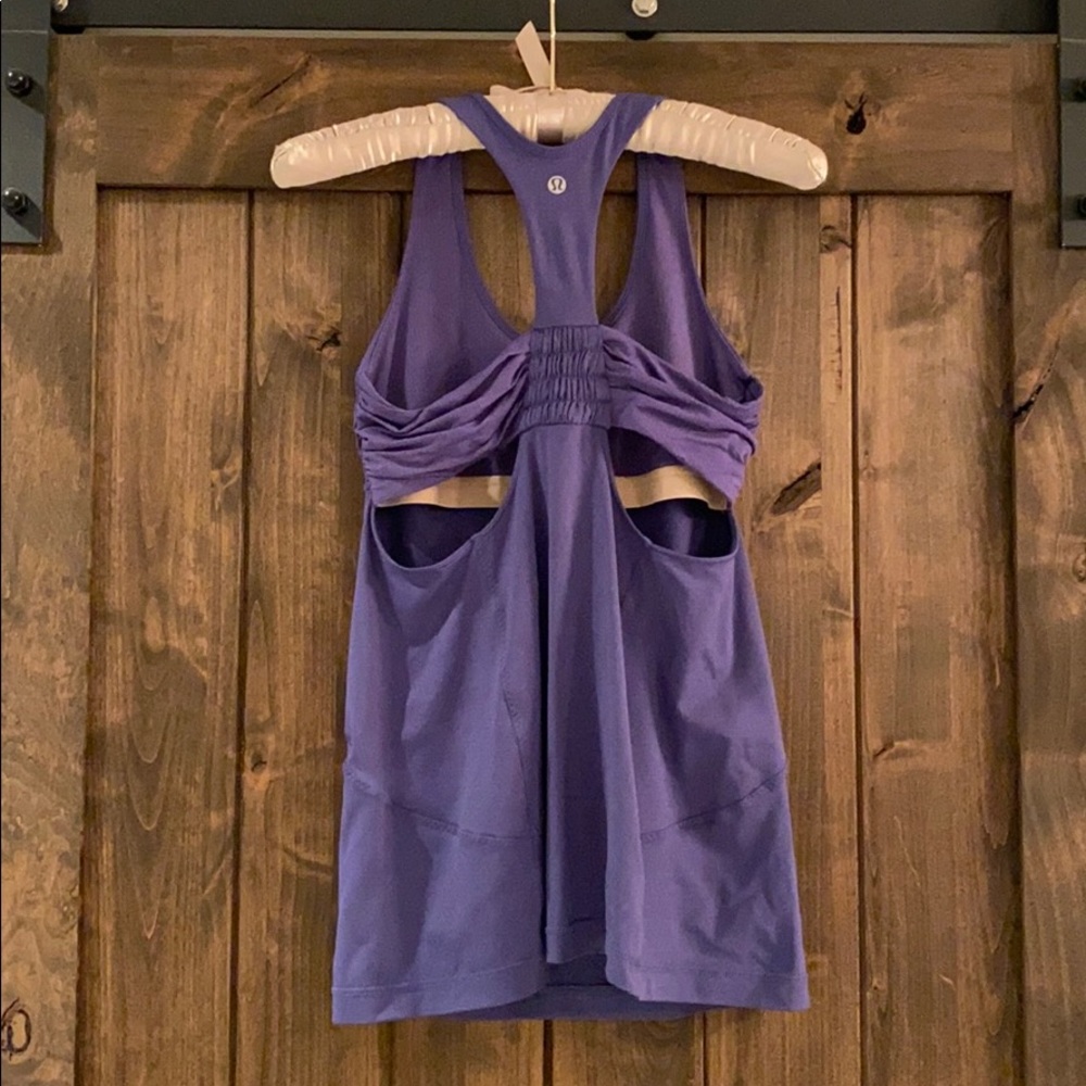 Lululemon - size 6 Razorback tank - Picture 2 of 3